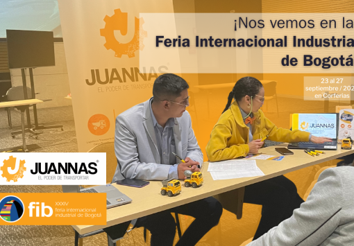 Transportadora Juannas participará en la Feria Internacional Industrial - FIB de Bogotá 2024