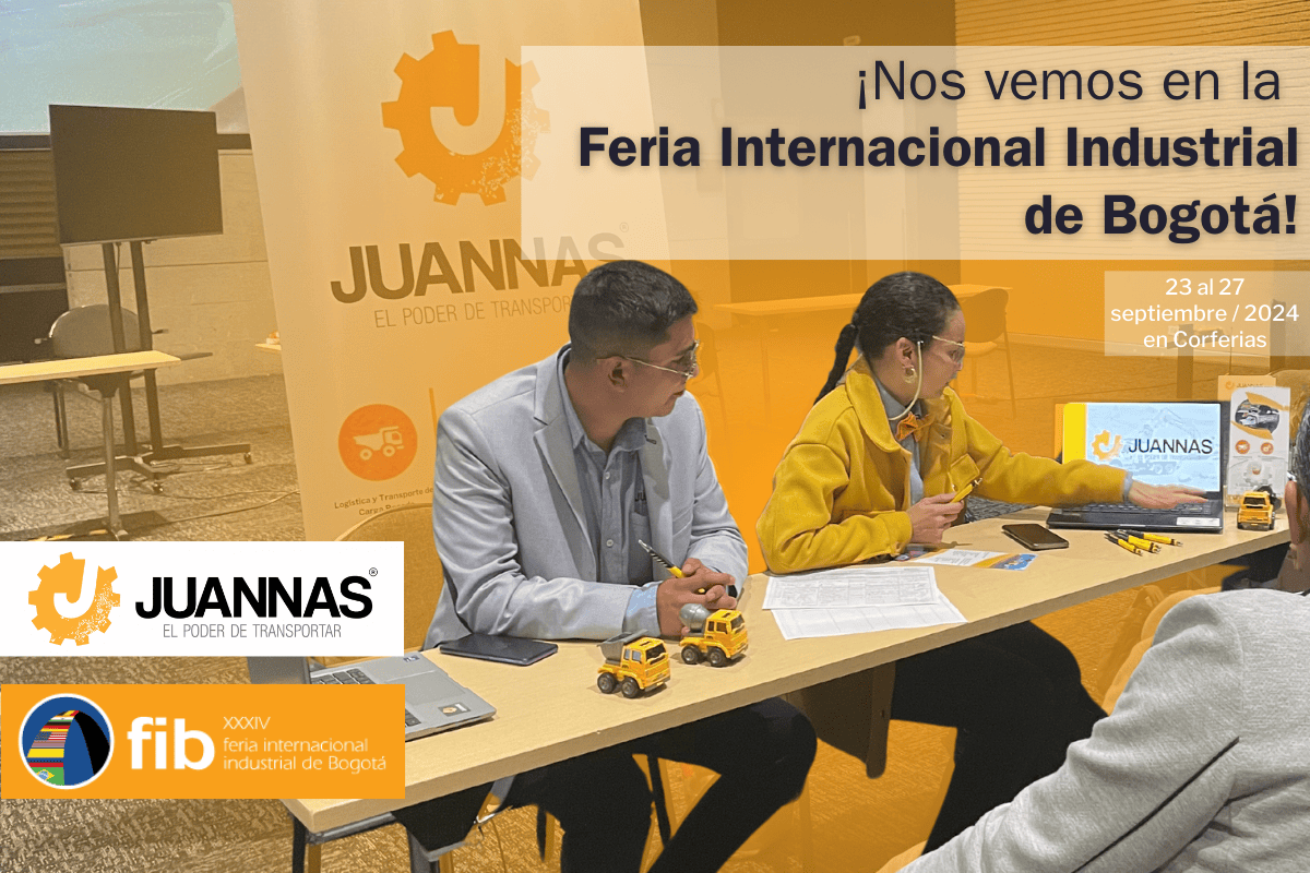 Transportadora Juannas participará en la Feria Internacional Industrial - FIB de Bogotá 2024